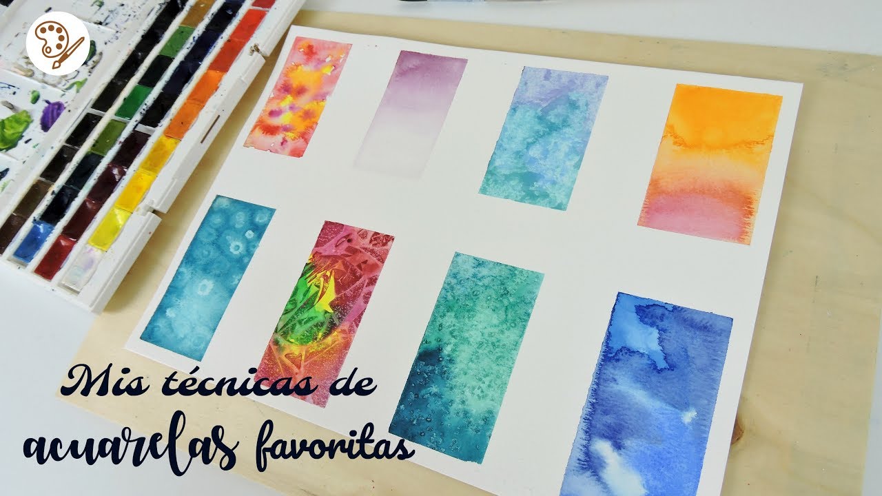 TÉCNICAS INCREÍBLES PARA PINTAR CON ACUARELAS | YOUR CREATIVE CHANNEL
