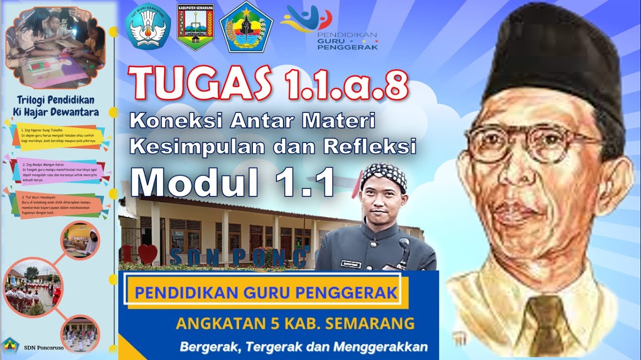 Tugas 1.1.a.8 Koneksi Antar Materi - Kesimpulan dan Refleksi Pemikiran KHD