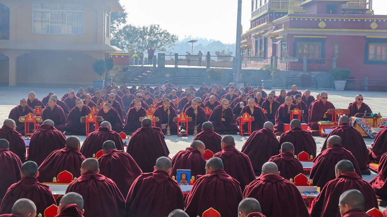 དགུ་གཏོར་ཆེན་མོའི་སྔོན་འགྲོ་མཛད་རིམ། The Preliminary Ceremony of the Great Gutor…