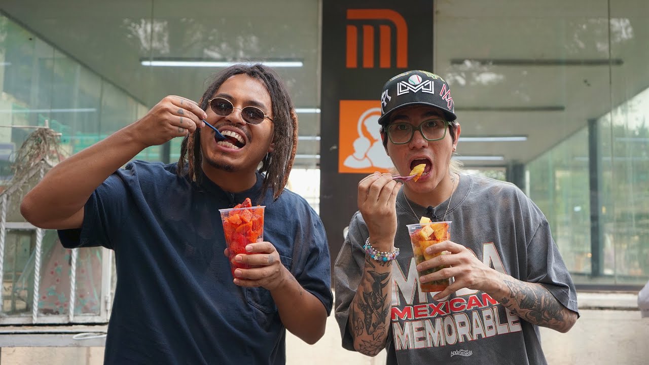 TOUR GASTRONÓMICO con ROBOT 95 en METRO SAN ANTONIO - Lalo Elizarrarás