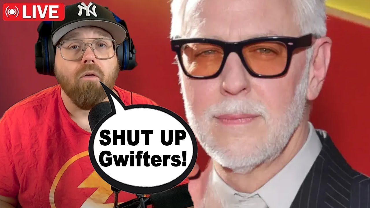 Джеймс Ганн Симп жалуется на критику YouTube-блогерами DCU и сообщения о слухах