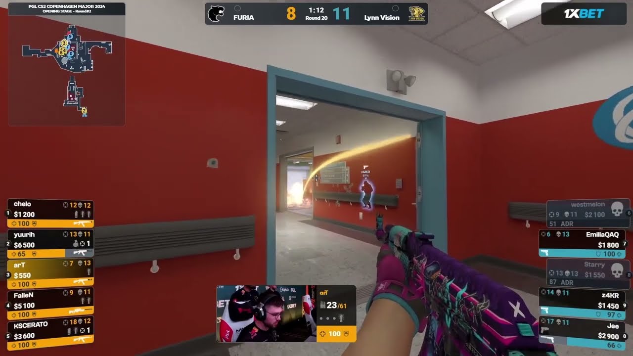 Lynn Vision CRAZY 2v5 with PISTOLS vs. FURIA | FURIA vs. Lynn Vision  - PGL CS2 Major Copenhagen
