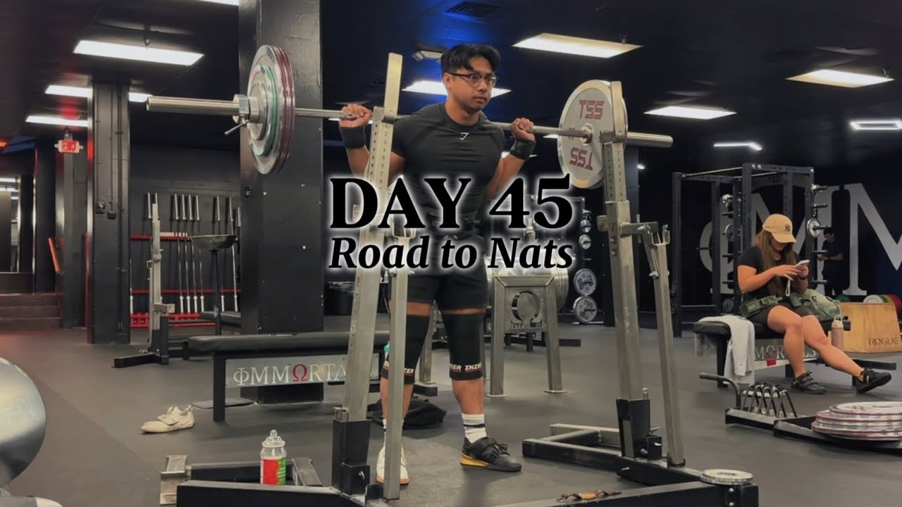 Powerlifting Vlog | Road to Nationals Day 45