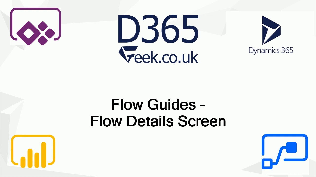 Power Automate Flow Details Screen Explained