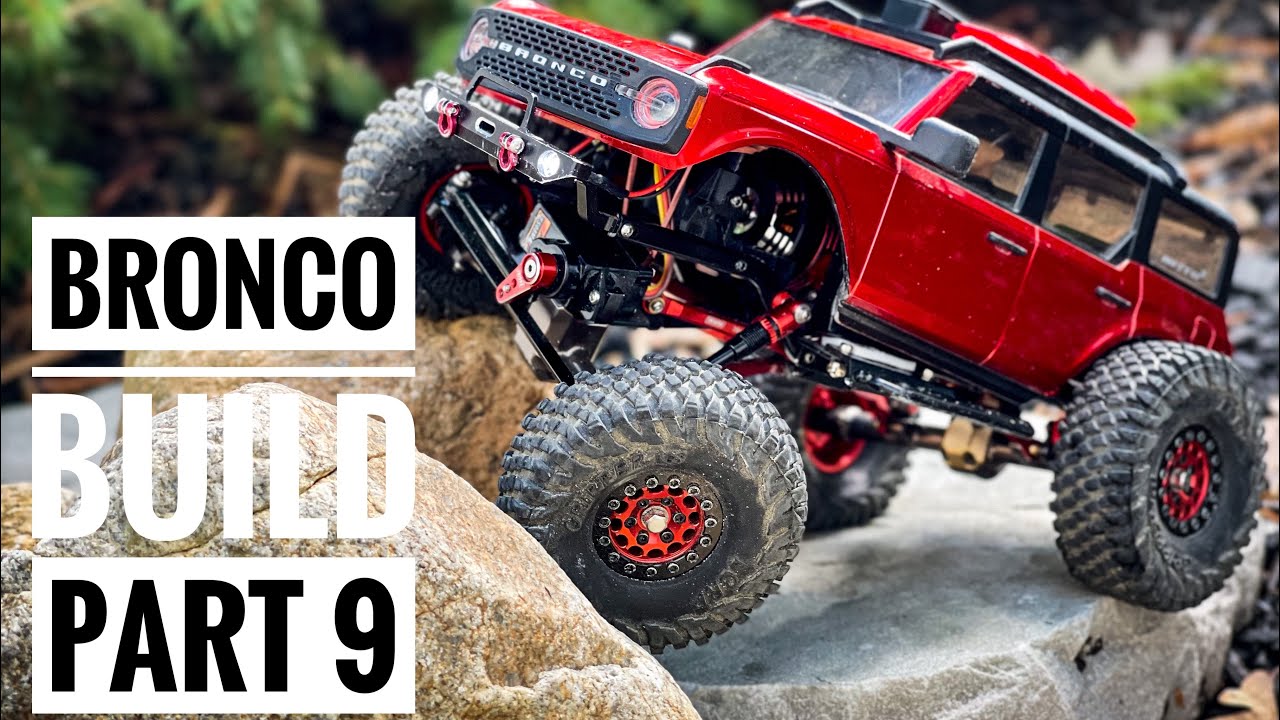 SCX24 Bronco Build Part 9 - HUGE POWER - Furitek Komodo Brushless Conversion