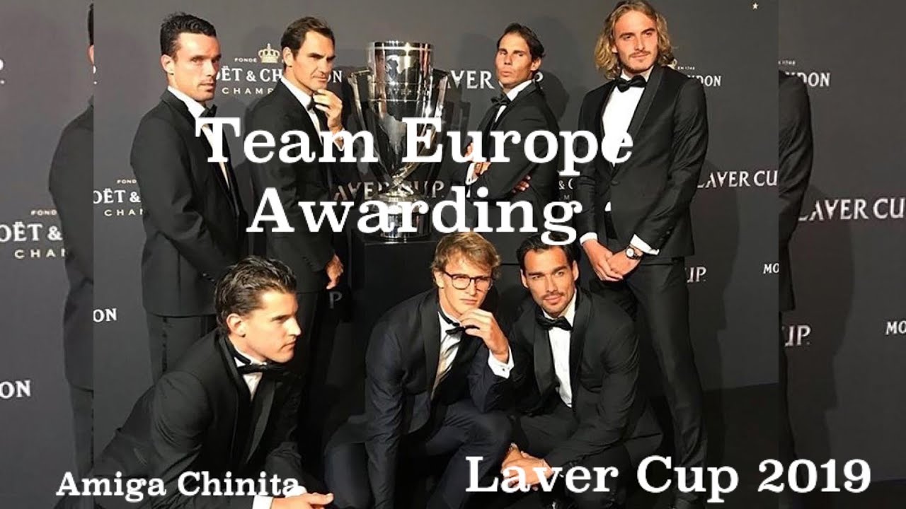 Roger’s Wife And Team Europe Awarding l Laver Cup 2019