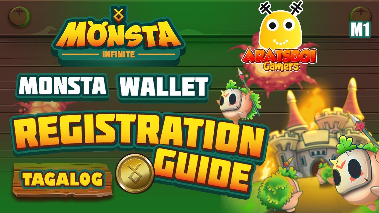 #MONSTA / REGISTRATION GUIDE ON CREATING MONSTA WALLET (TAGALOG)