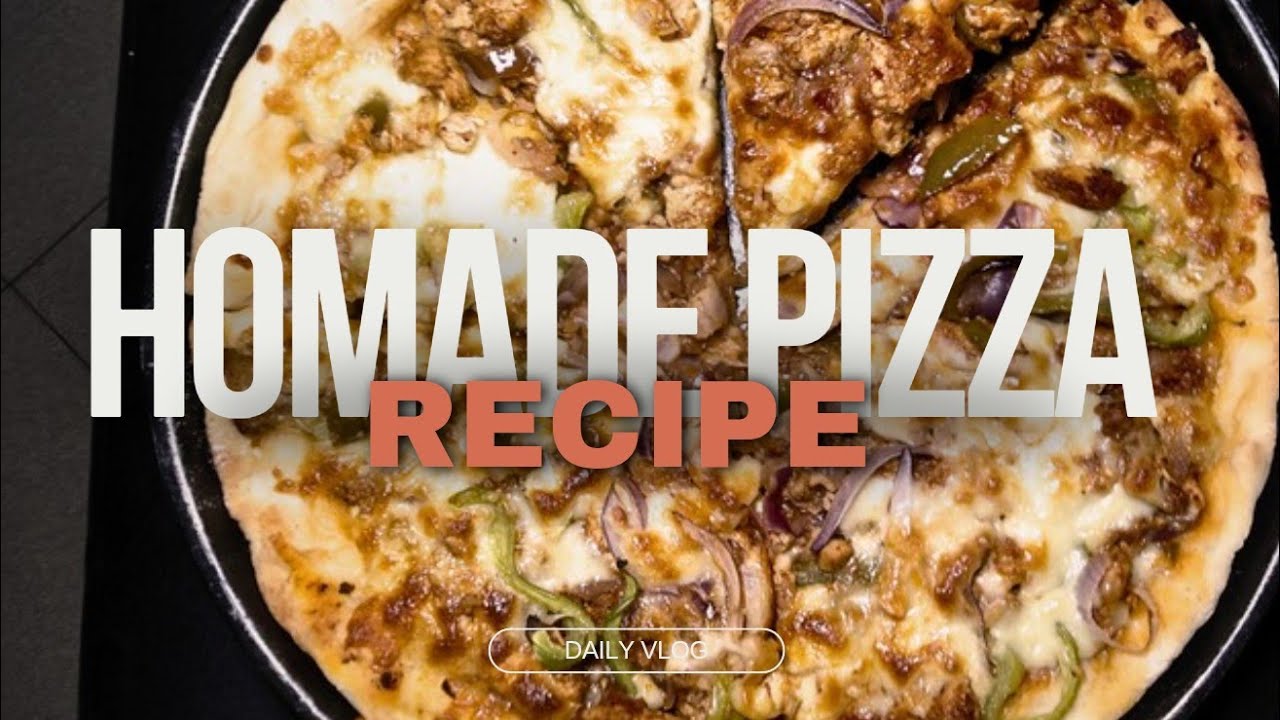 Homemade pizza vlog 🍕