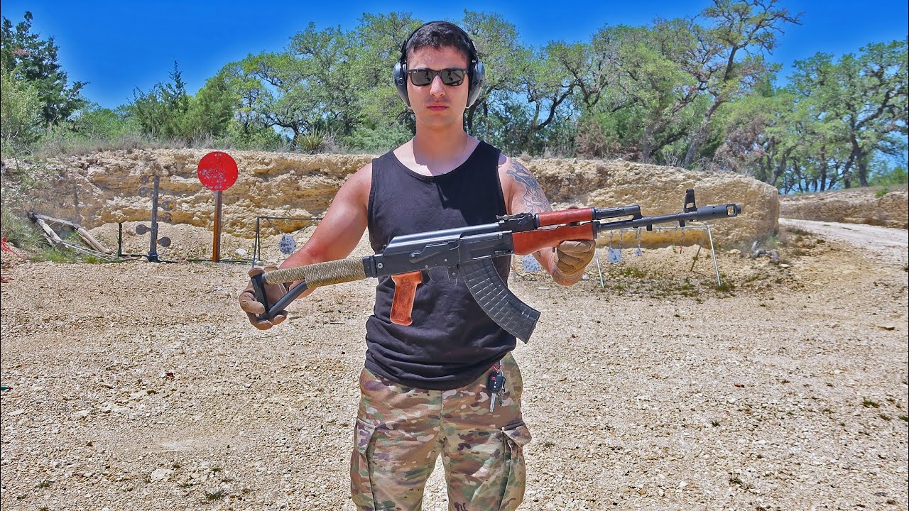 ARSENAL SAM 7 SF AK-47 Gun Review!! (Custom Built AK-47) Shooting Review. South Texas Guns