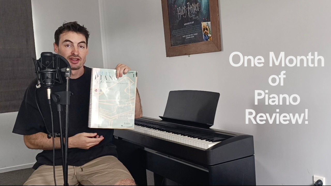 One Month Piano Progress Review