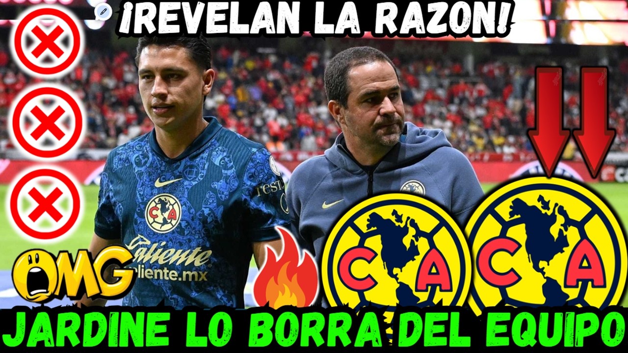 ✅🔥¿SE VA de AMERICA? REVELAN la RAZON por la JARDINE no CONVOCO a RAMON JUAREZ VS PUEBLA