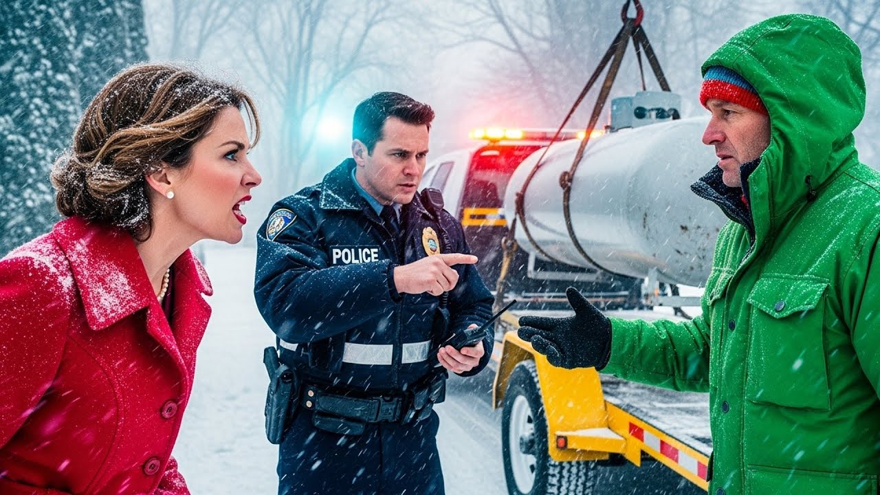 HOA Karen Stole My Propane Tank During Blizzard, Froze When Police Said It's A Felony Theft Charge