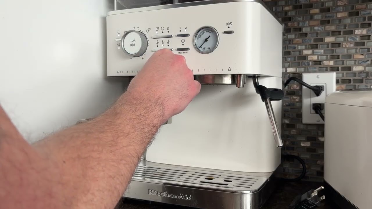KitchenAid Semi Automatic - Grinder Test Coarsest to Finest