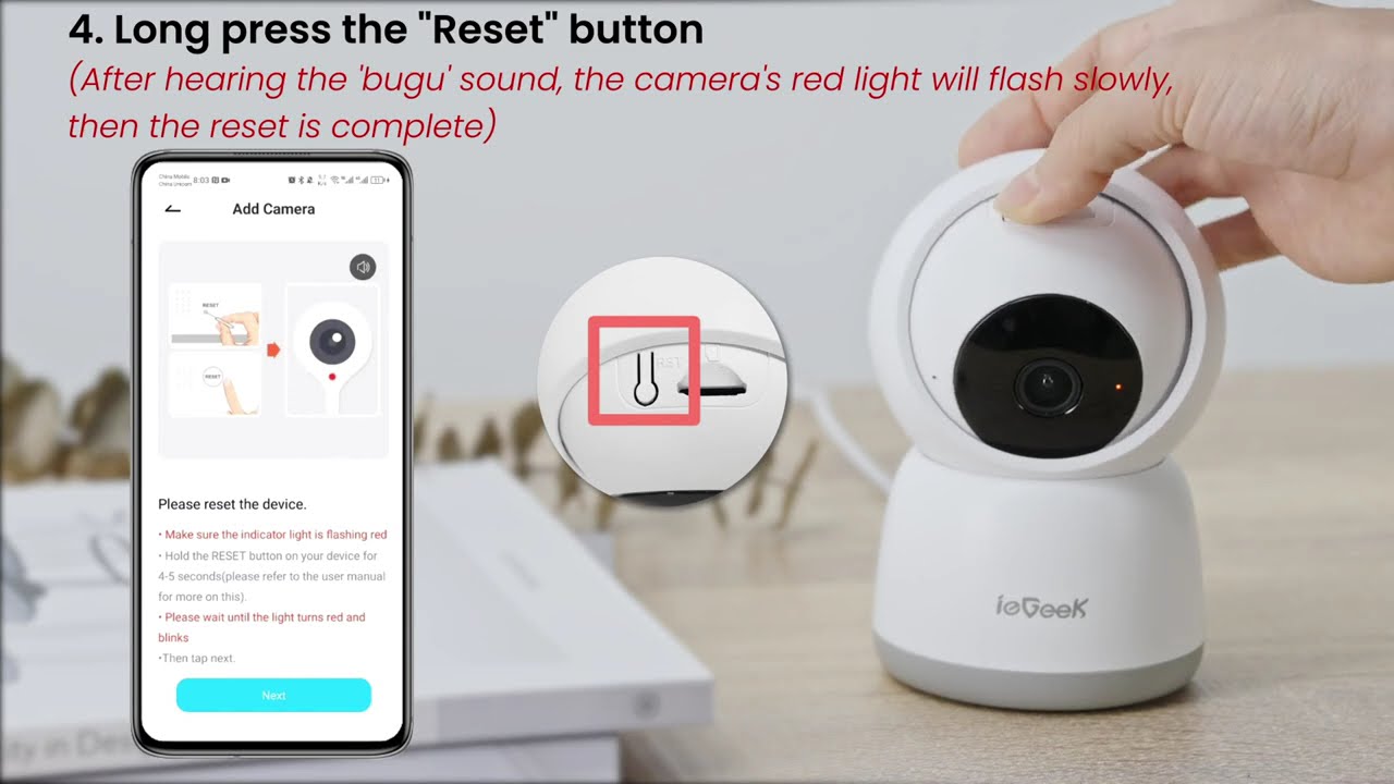 How to Connect the SC1 Pro / SC1 Indoor Camera to the App?