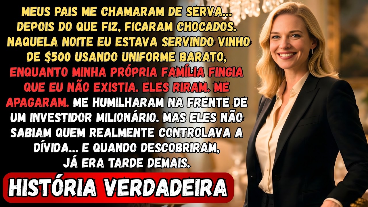 Meus Pais Me Chamaram De Serva… Depois Do Que Fiz, Ficaram Chocados