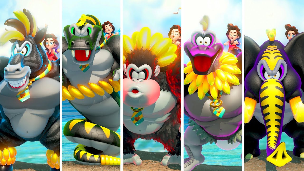 Donkey Kong Bananza | All Bananza Transformation Songs (Full DK & Pauline Songs)