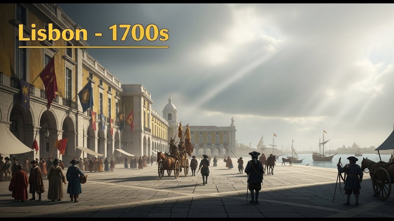 Lisbon in the  1700s (AI Reconstruction)
