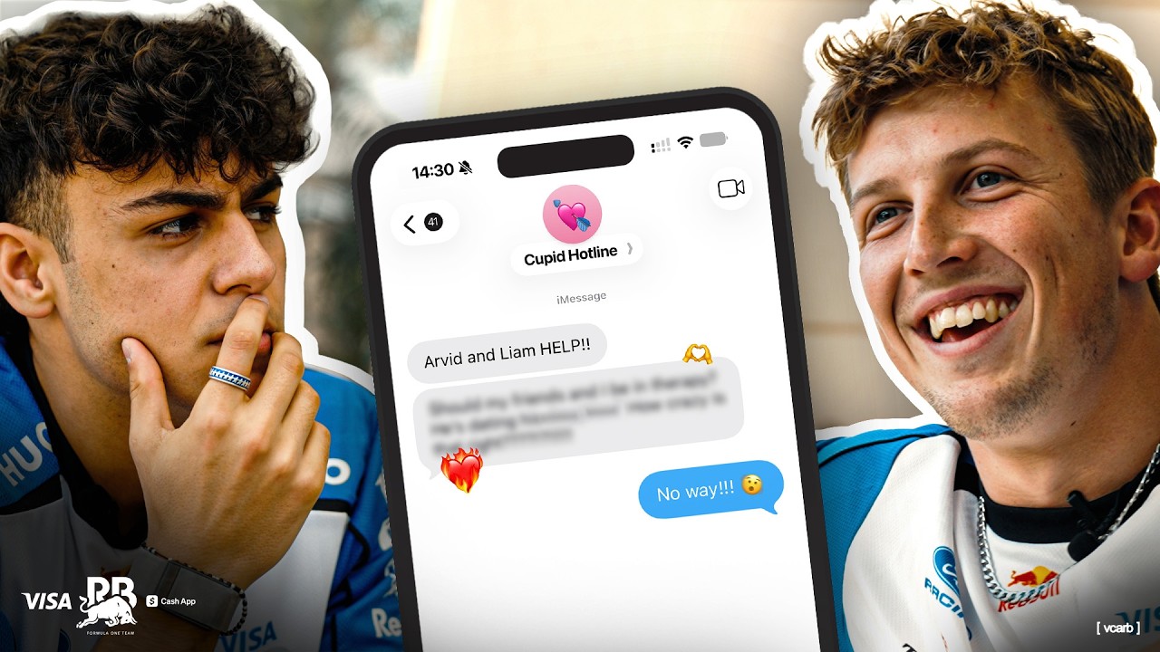 F1 Drivers give DATING ADVICE 💙