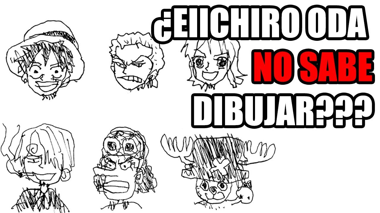 ANALISIS A LOS FEOS DISEÑOS DE ONE PIECE | ¿ODA REALMENTE NO SABE DIBUJAR?