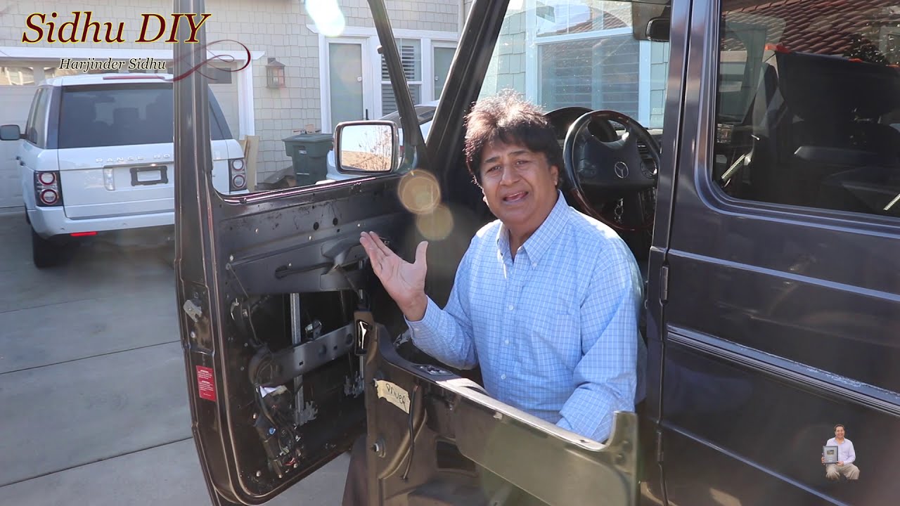 How To Remove Door Panel on Mercedes G500 | W463