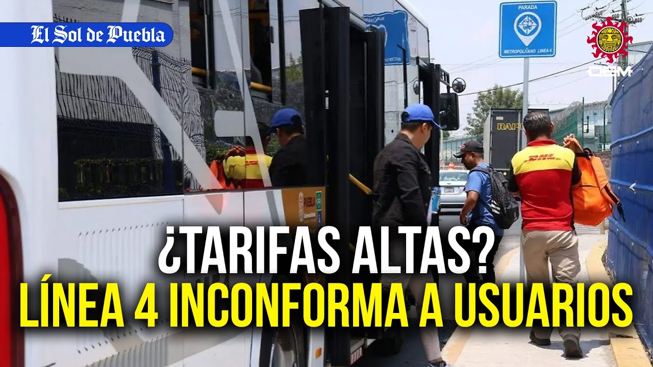 ¿Muy caro? Las polémicas por la nueva Línea 4 de RUTA en Puebla
