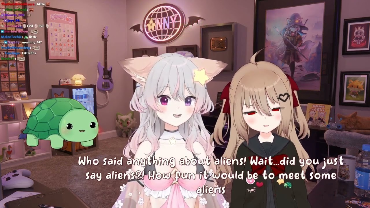 Anny and Evil Neuro first time meeting