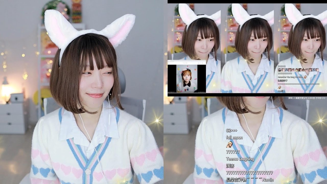 【NaMin實況片段】剛剛才叫大家忘記撒嬌舞片段，抖內影片無情喚醒記憶，娜珉瞬間變臉，可愛反應有夠好笑_211230