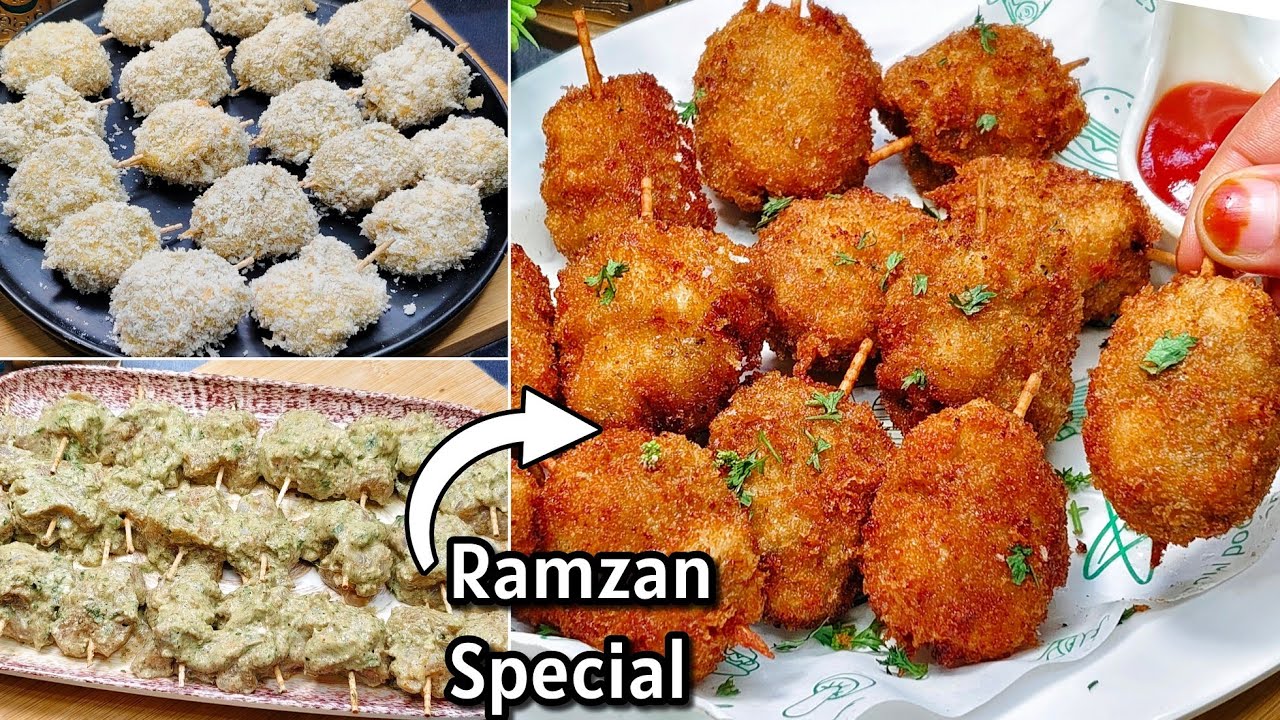 Ramadan Special Snacks Recipe | Crispy Chicken Afghani Bites | Ramzan Special Iftar Recipes 