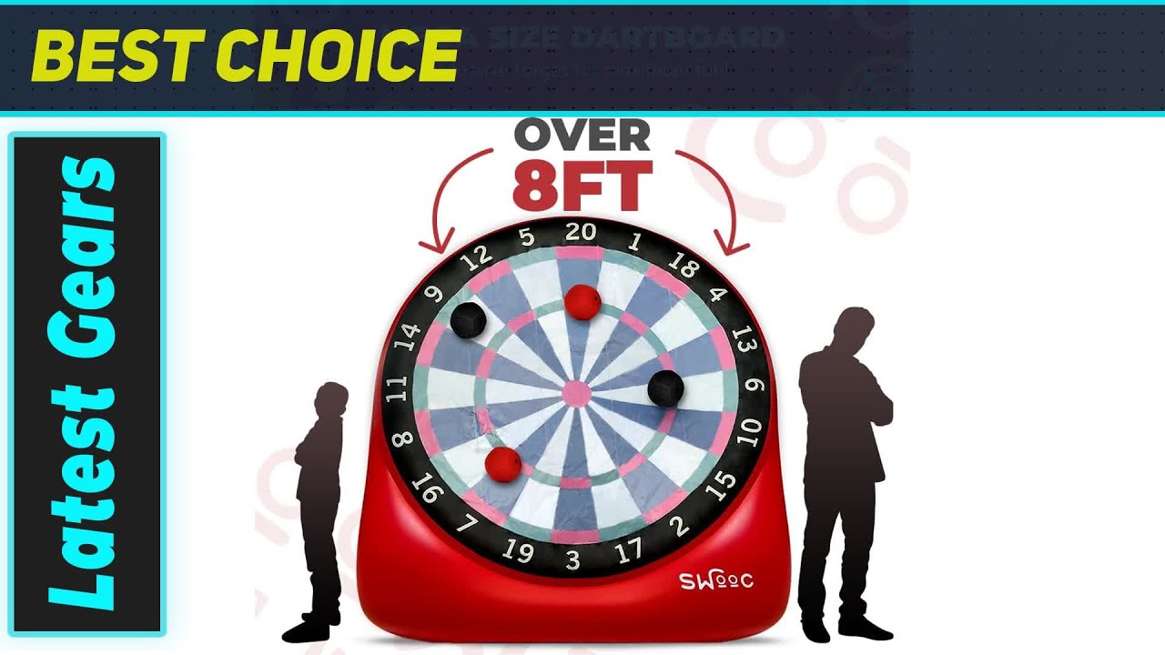 «SWOOC Games XL Giant Kick Darts: Невероятное семейное веселье!»