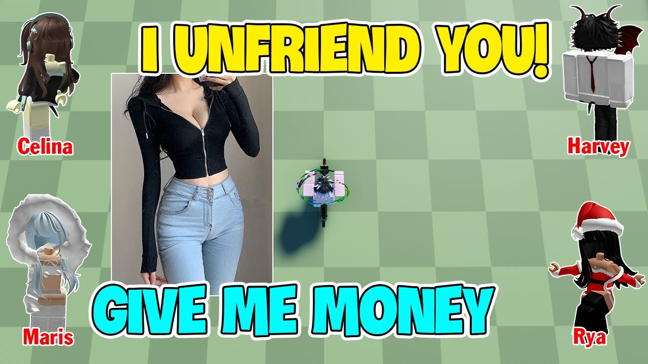 TEXT To Speech Emoji Groupchat Conversations | She Used My Best Friend For Robux And Money