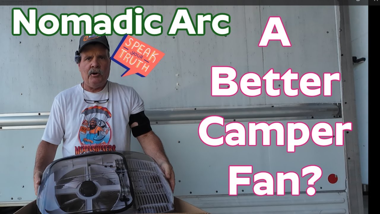 Nomadic Arc Fan- The Best Vanlife Camper Fan yet?