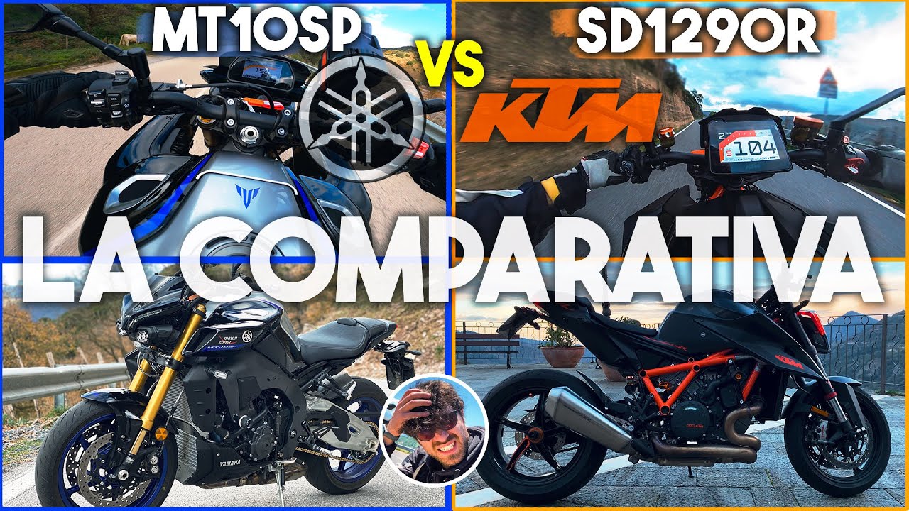 LA BELLA O LA BESTIA? KTM SUPER DUKE 1290 R VS YAMAHA MT 10 SP : COMPARATIVA