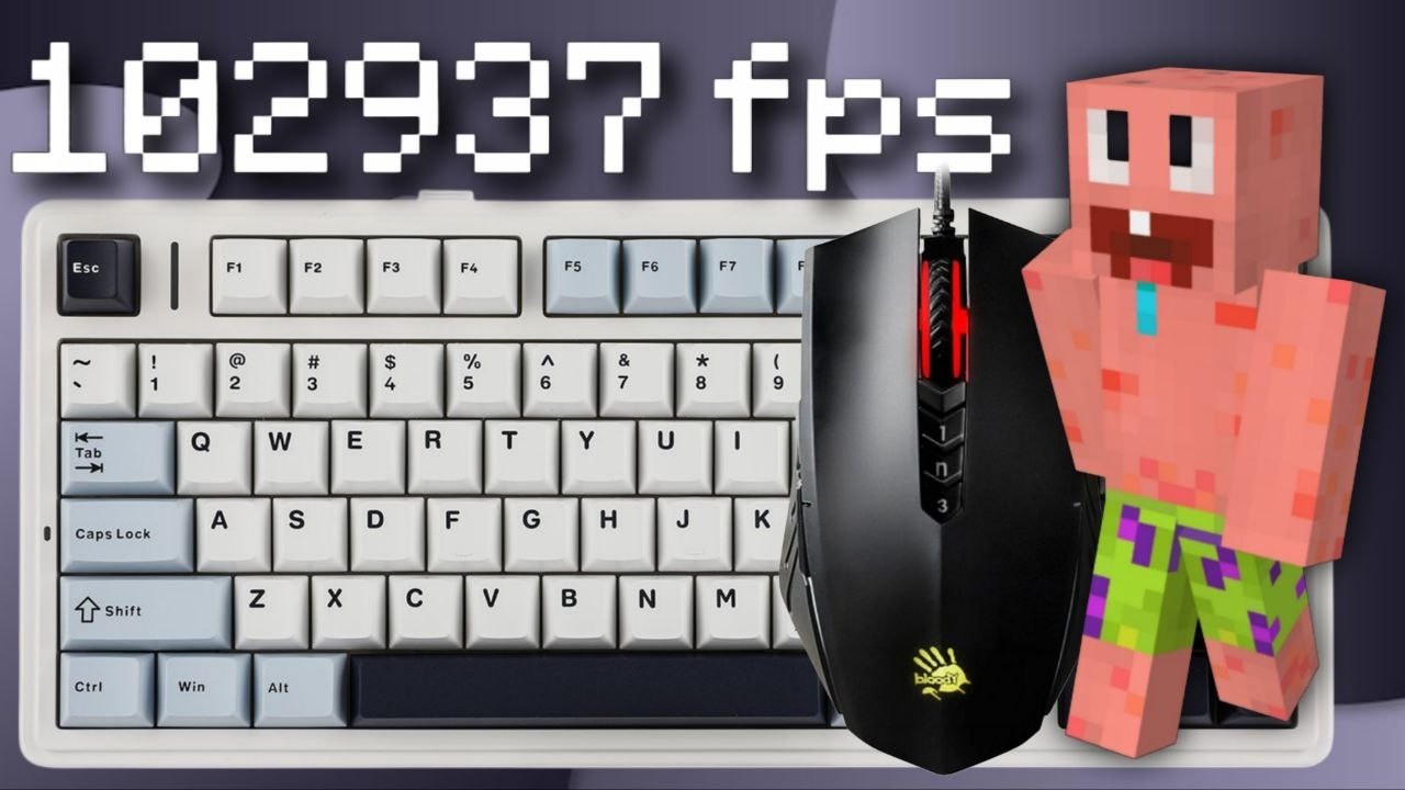 30 Minutes ASMR bedwars keyboard & mouse sounds