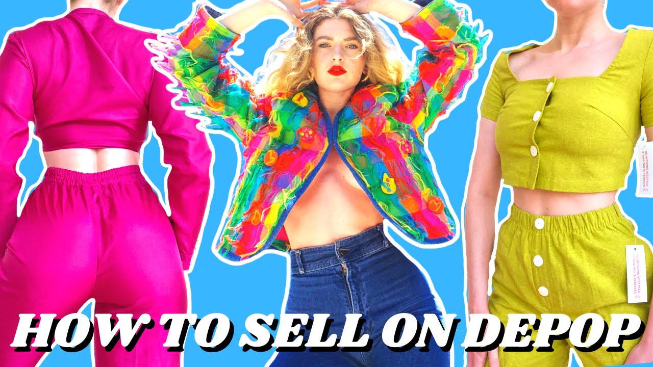 HOW TO SELL CLOTHES ONLINE: DEPOP TOP SELLER TIPS FOR RUNNING AN ONLINE VINTAGE THRIFT STORE