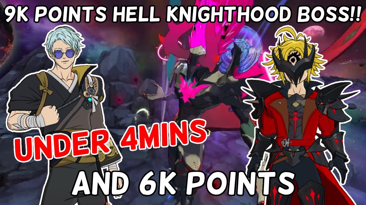 9k+ Points Knighthood Boss Belgius Week Feb 8th - Feb 14th - The Seven Deadly Sins Grand Cross