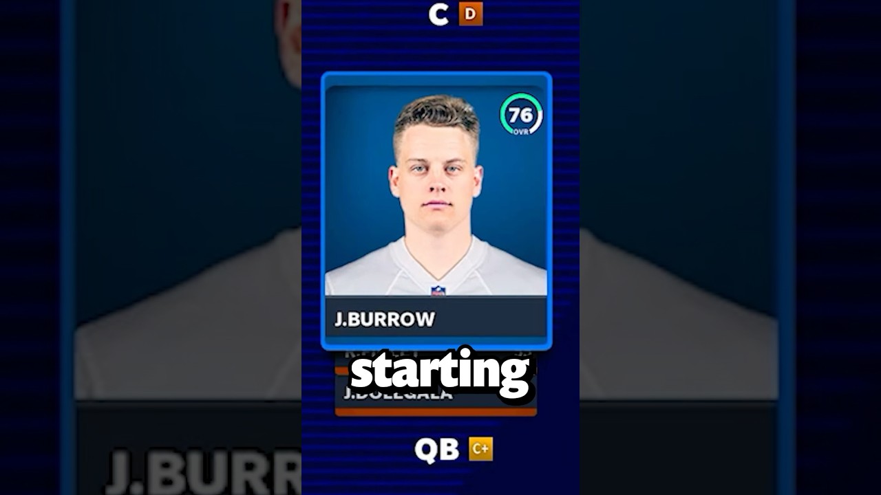 Scoring with Joe Burrow in Every Madden!