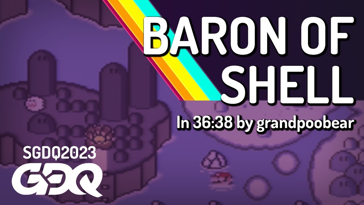 Baron Of Shell by grandpoobear in 36:38 - Summer Games Done Quick 2023