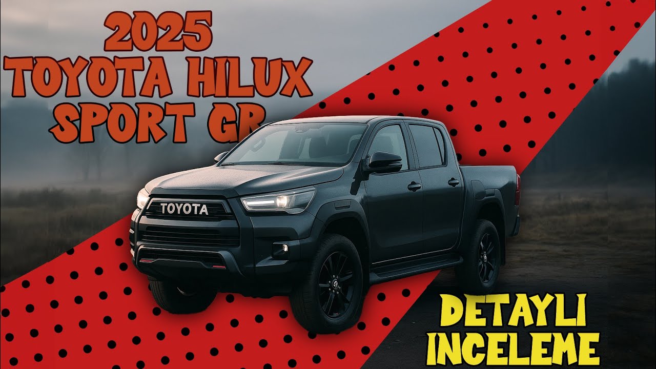 2025 Toyota Hilux GR Sport | Bir Siyah Böcek 🔥🖤