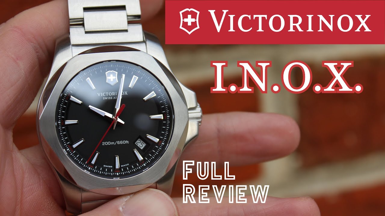 Victorinox INOX (241723.1) Quartz — полный обзор
