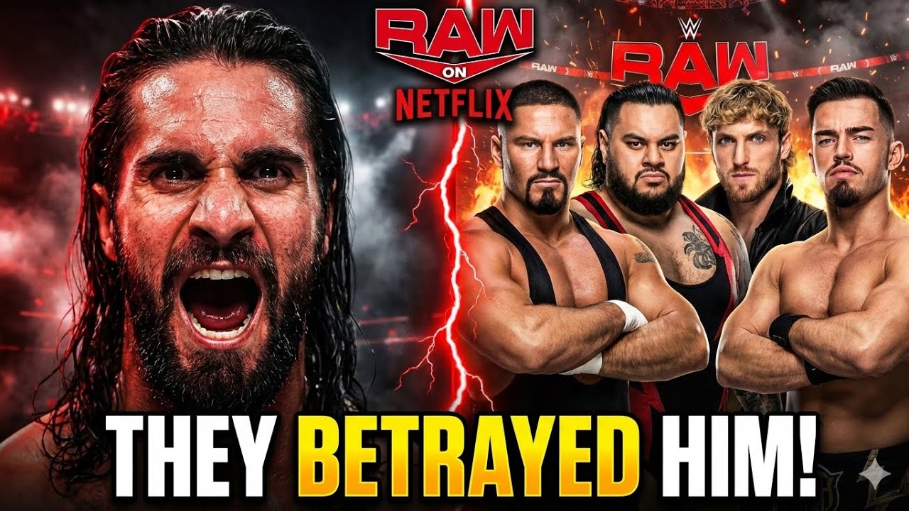 THE BETRAYAL ENDS 😱 Seth Rollins vs The Vision | WWE 2K25 Monday Night RAW on Netflix