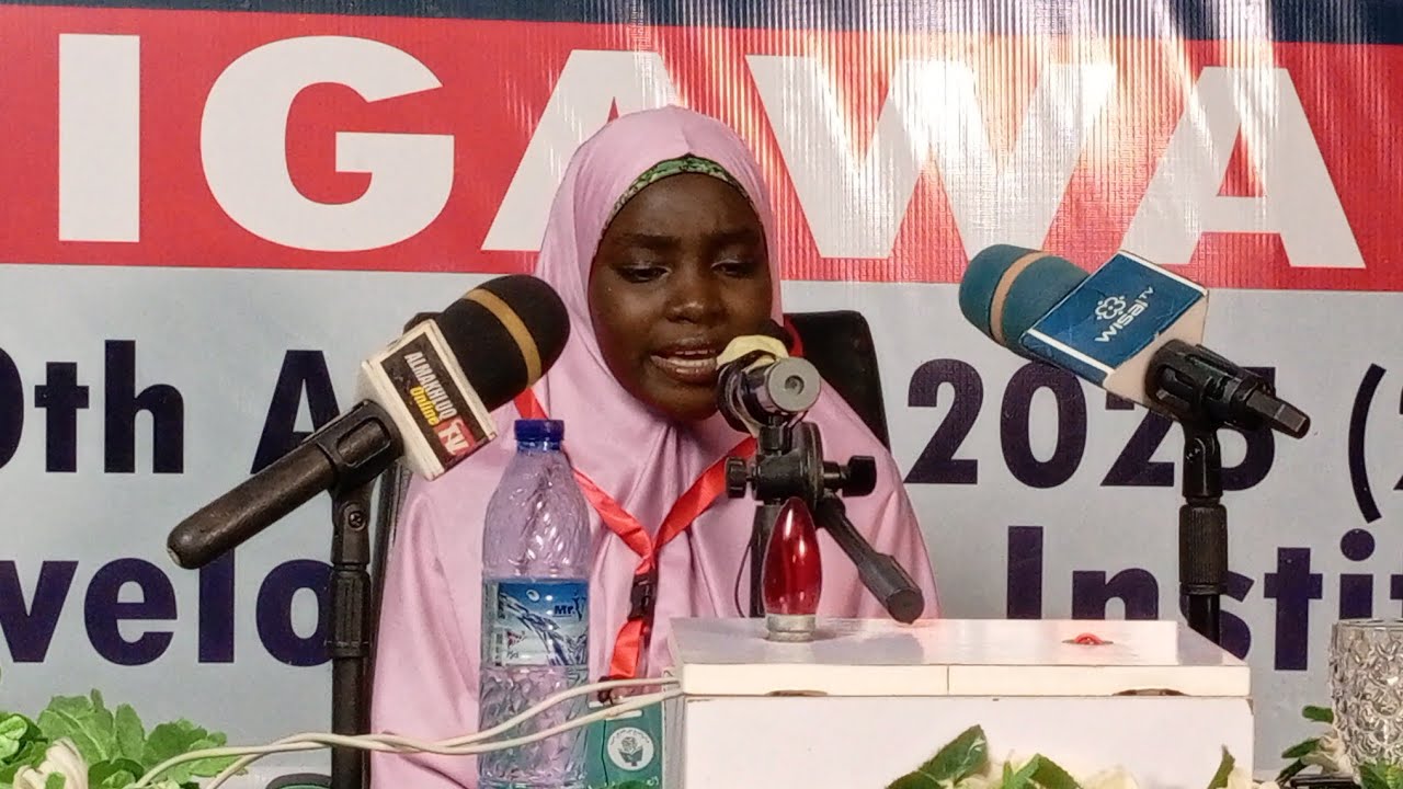 Khadija Dahir Umar Kaduna State 5th Cat. Sheikh Ali Al-Huzaifiy Qira'at Award 1447AH. 2025