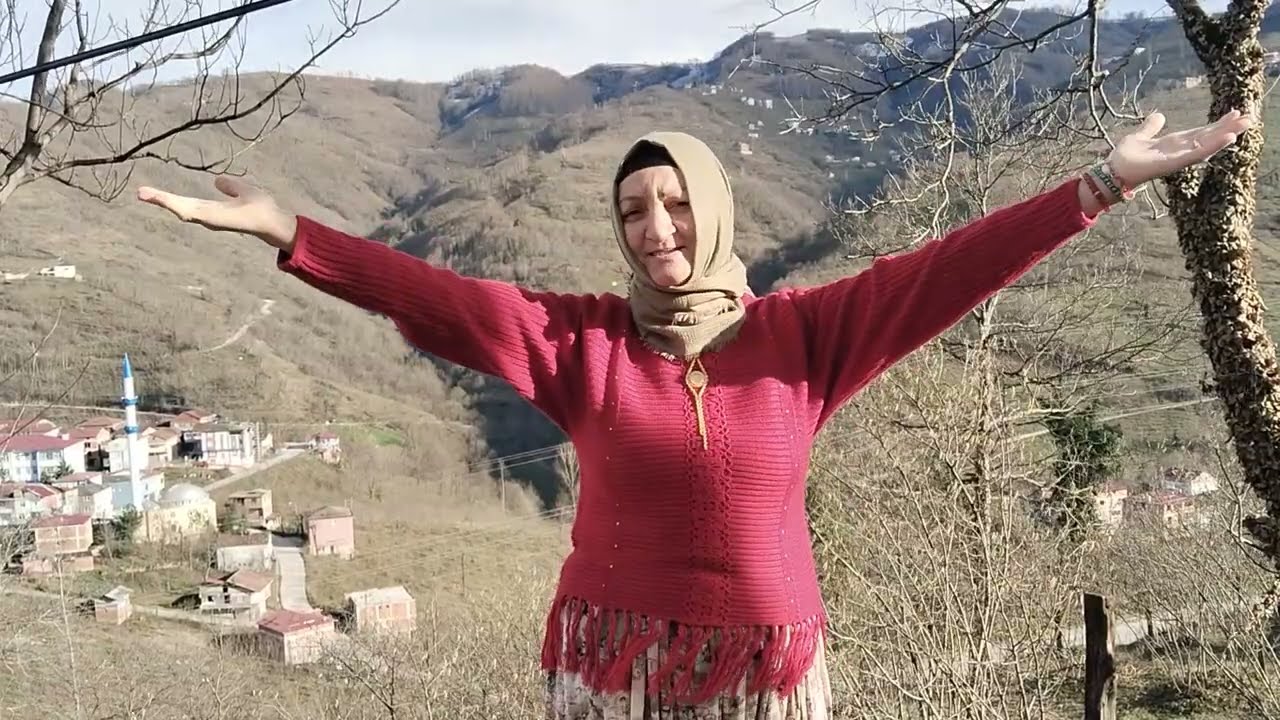 KÖYDE BAHÇEMDE STRESİMİ ATTIM👍HERŞEYDEN ÖNCE SAĞLIK HUZUR