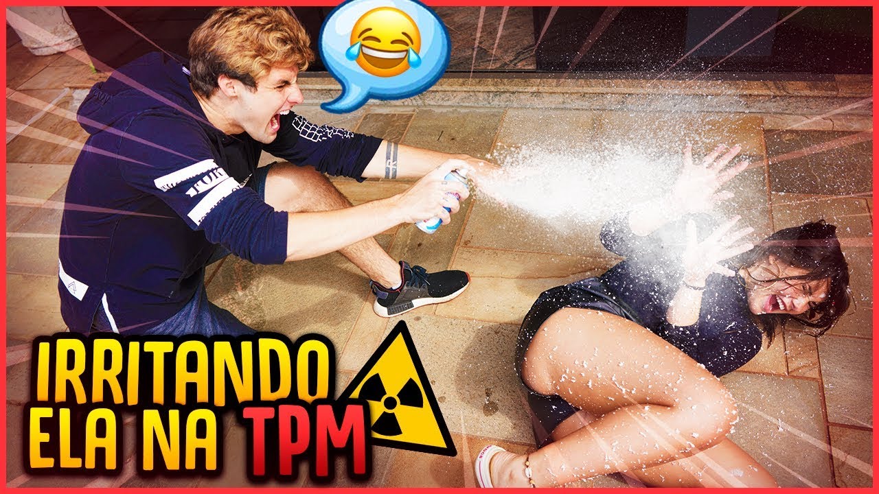 IRRITANDO NAMORADA COM TPM!! - TROLLANDO MINHA NAMORADA [ REZENDE EVIL ]