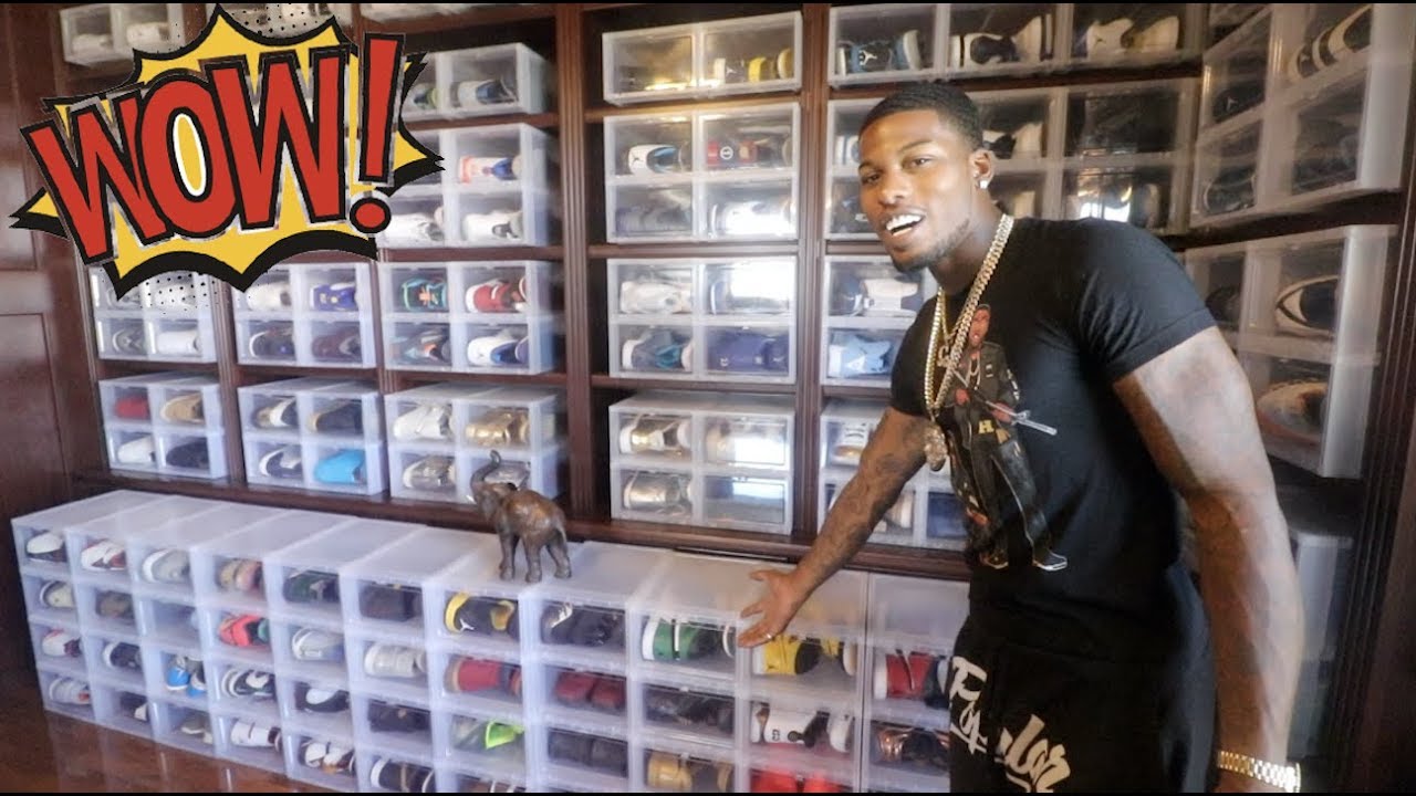CJ SO COOL SHOWS OFF RAREST SNEAKERS IN $500,000 COLLECTION!! (Part 2)