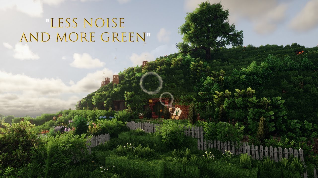 I transformed Hobbiton in Minecraft! - The shire project