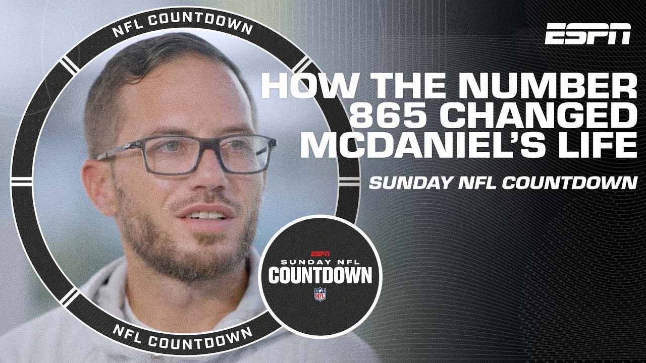 Как число 865 изменило жизнь Майка Макдэниела | NFL Countdown