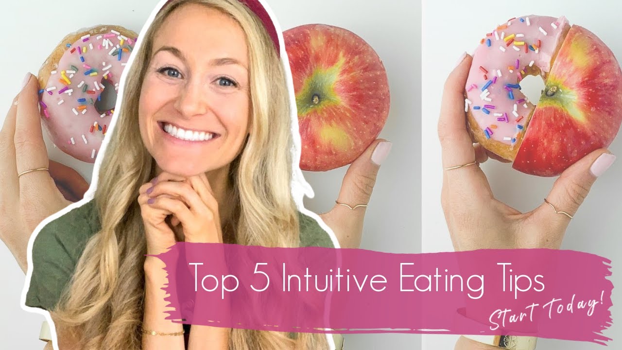 START TODAY! 5 Easy Steps For How To Find Food Freedom! Start Intuitive Eating Today