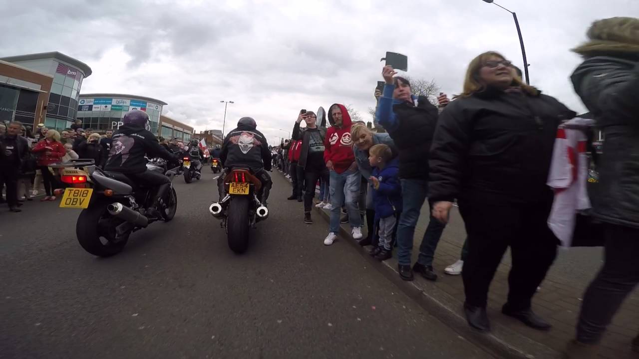 1066 MCC St Georges day parade through Shirley Birmingham  24.4.16