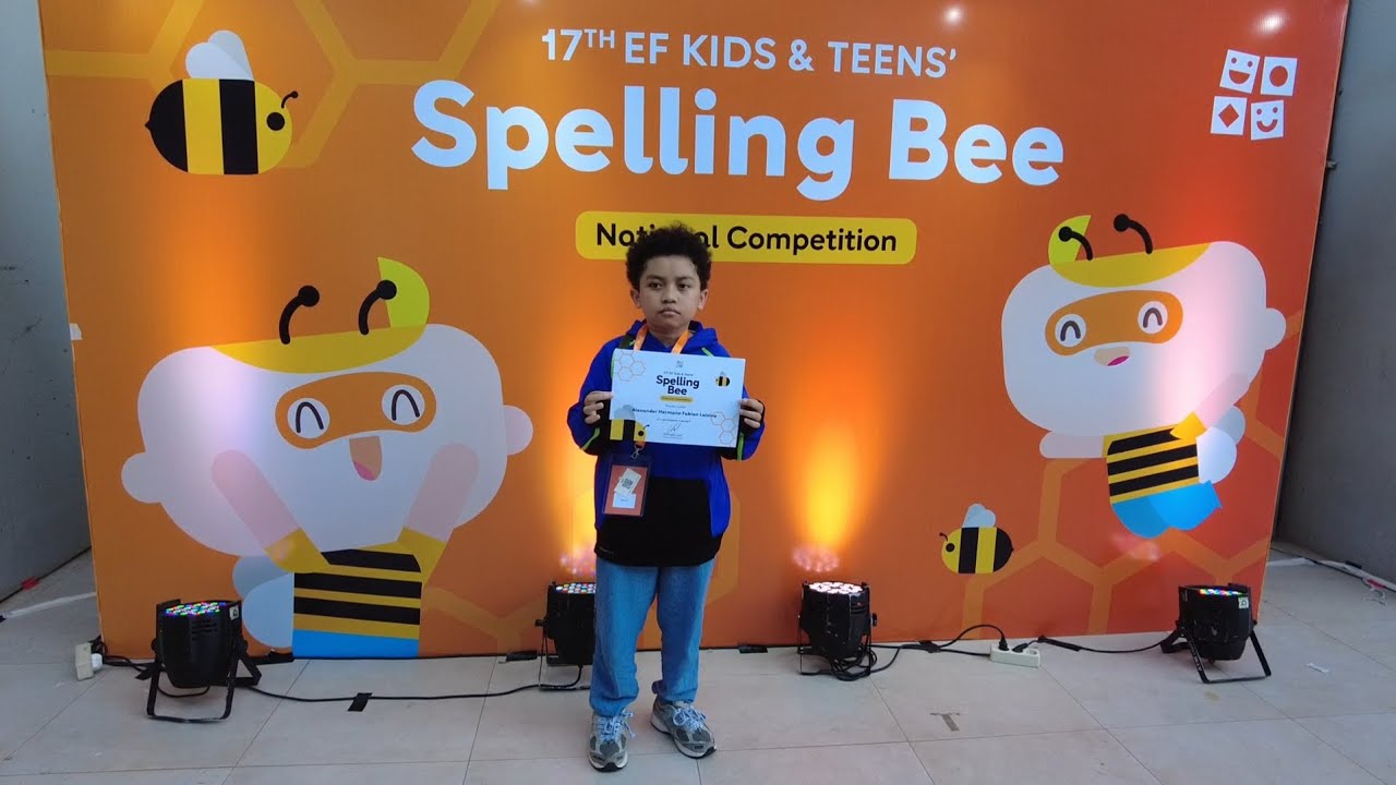 17th EF Kids & Teens' Spelling Bee 19-01-2025 | National Competition, Basketball Hall, GBK, Senayan