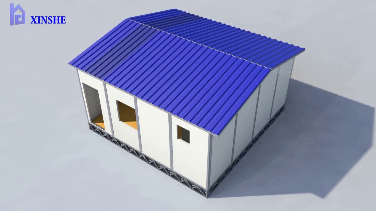 Sandwich Panel House Assembling